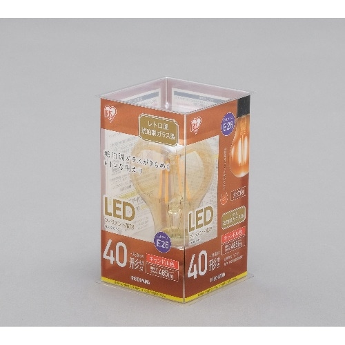フィラメント 琥珀調 キャンドル色40形485lm LDA4C-G-FK [1個]