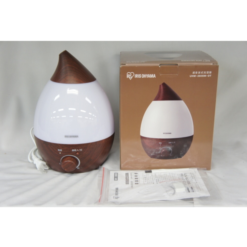 [未検品商品]加湿器 卓上 アロマ UHM-280SM-DT ダークブラウン