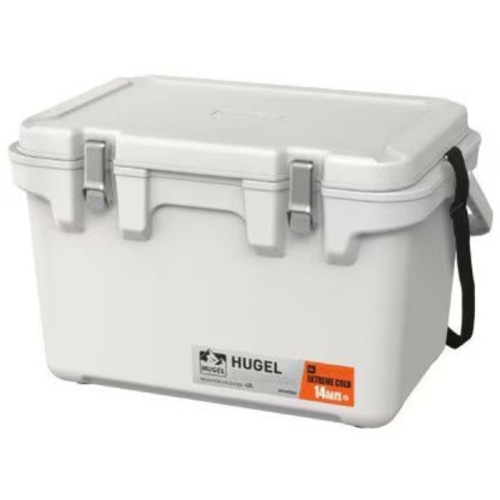 HUGEL 真空断熱クーラーボックス 40L VITC-40R アッシュホワイト (熱中症対策)