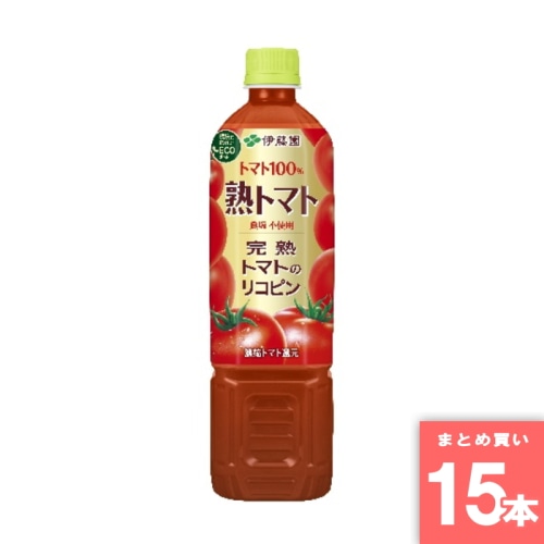 [取寄10][まとめ買い]【15本セット】熟トマト 730g [4901085626139]