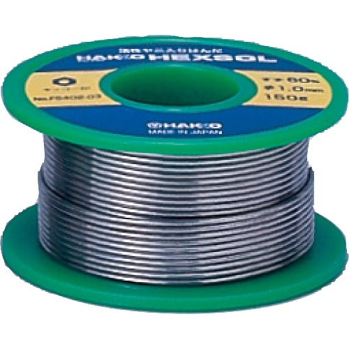 [取寄5]白光 巻はんだ錫60％Φ1mm150ｇ 38207
