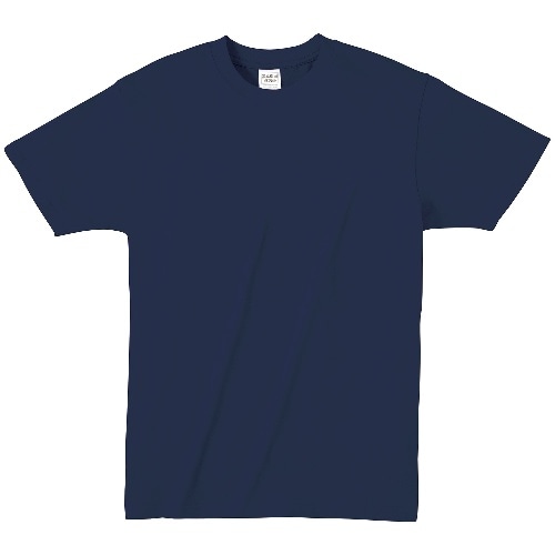[取寄5]ＡＴドライＴシャツ L ネイビー 150ｇポリ100％ 38598