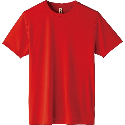 [取寄5]ライトドライＴシャツ S レッド 39747