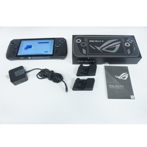 [中古B]ROG Ally X RC72LA-Z1E24G1T ブラック (店頭展示機)  (BT最大約86%) (2502900020853)