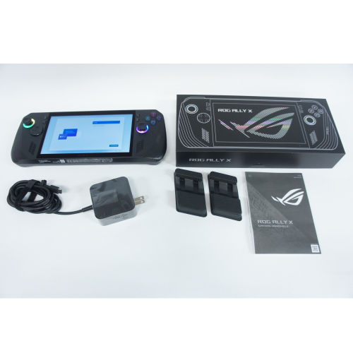 [中古B]ROG Ally X RC72LA-Z1E24G1T ブラック  (店頭展示機)  (BT最大約95%) (2502900020860)