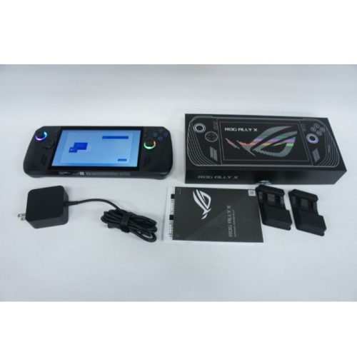 [中古B]ROG Ally X RC72LA-Z1E24G1T ブラック (店頭展示機)  (BT最大約2%) (2502900020907)