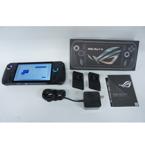 [中古B]ROG Ally X RC72LA-Z1E24G1T ブラック (店頭展示機)  (BT最大約100%) (2502900020952)