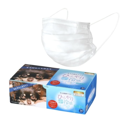 大人の贅沢マスク ひんやり冷感 30枚入