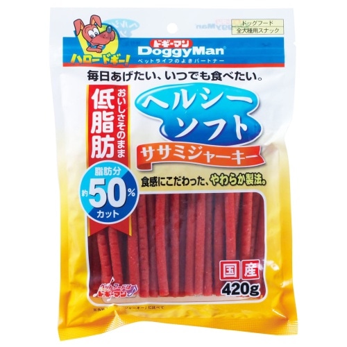 ドギーマン ヘルシーソフトササミジャーキー [420g]