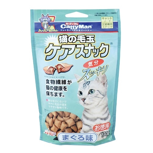 ドギーマン ハヤシ猫の毛玉ケアスナックまぐろ [130g]