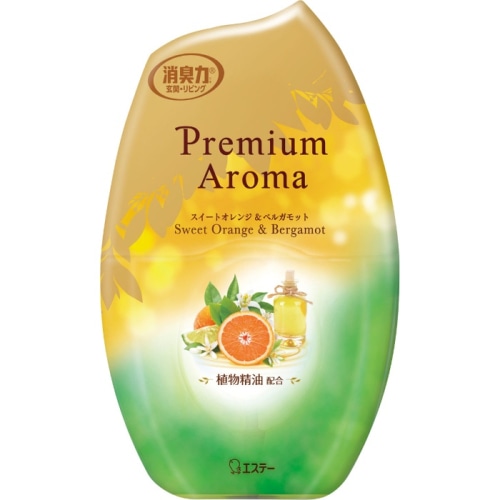 お部屋の消臭力 プレミアムアロマ スイートオレンジ＆ベルガモット 400ml