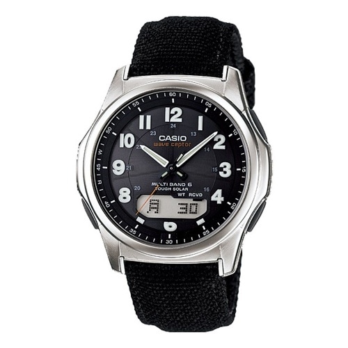 [取寄10]電波腕時計 WVA-M630B-1AJF ブラック [4971850907060]