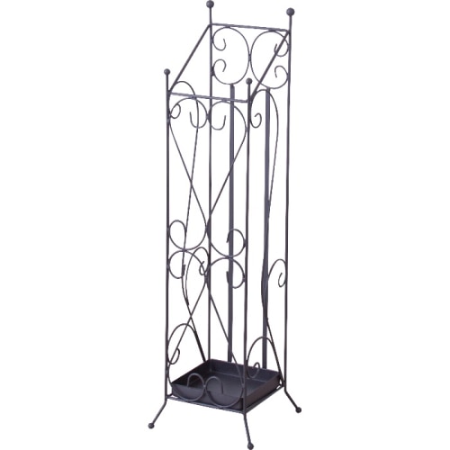 [直送3]傘立て AKB-409BR ブラウン (幅13.5×奥行15×高さ60)(本州四国九州限定)