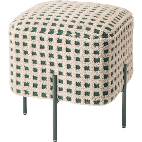 [直送3]スツール PC-508GR グリーン (幅43×奥行43×高さ45cm)(本州四国九州限定)