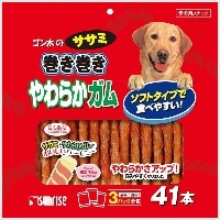 マルカン ゴン太のササミ巻き巻き やわらかガム 41本 SSMM-YG41 [41本]