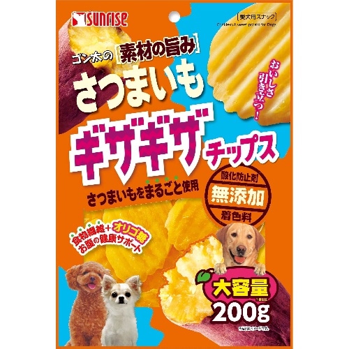 マルカン 素材の旨みさつまいもギザギザチップス 200g