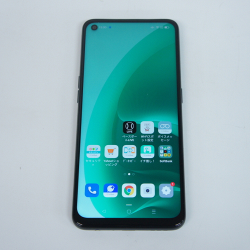 [中古B]OPPO A55s 5G A102OP ブラック 4GB 64GB (SoftBank版SIMフリー)