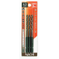 六角軸鉄工ドリル 4.5mm 3本組