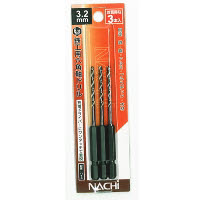 六角軸鉄工ドリル 3.2mm 3本組
