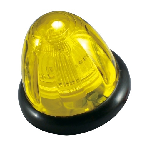 CE-451 LEDドームマーカー黄 24V [1個]