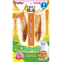 ペティオ できたて厨房 キャット 蒸しかつお マルチカラー [35g]