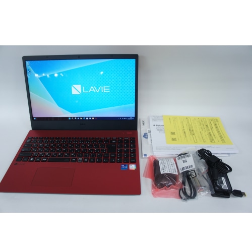 [展示品A]LAVIE N15 N1573/EAR PC-N1573EAR カームレッド