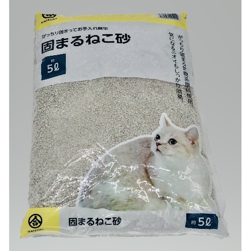 綿半パートナーズ 固まるねこ砂 5L