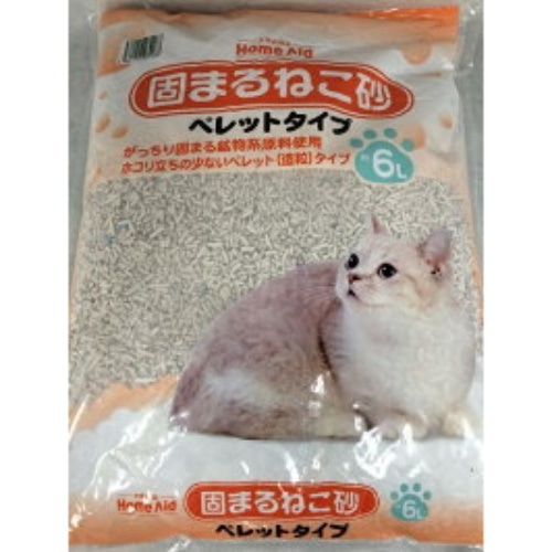 綿半パートナーズ 猫砂 ベントナイト(ペレット) 6L