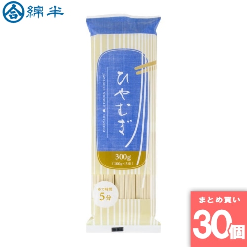 [取寄10][まとめ買い]【30個セット】ひやむぎ 300g [4589458499667]