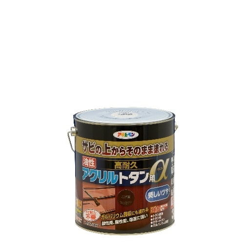 油性高耐久アクリルトタン用α 3kg こげ茶