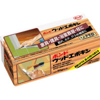 [取寄10]コニシ ボンド ウッドエポキシ タモ白 90gセット [4901490260560]