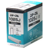 [取寄10]J線10mmステープル 白 1025J [4962123236222]