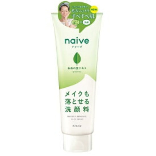 ナイーブメイク落とし洗顔Fお茶の葉