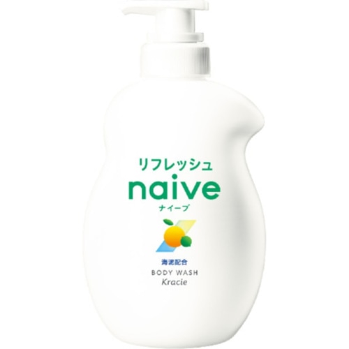 ナイーブ リフレッシュ ボディソープ 海泥配合 ジャンボ 530ml