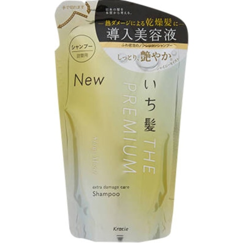 いち髪 THE PREMIUM エクストラダメージケアSP シャイニーモイスト 詰替用 340ml