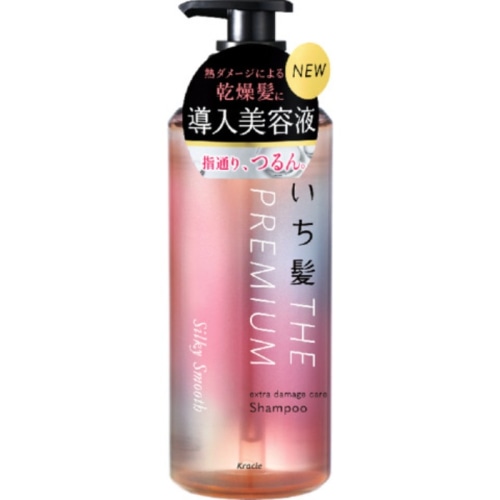 いち髪 THE PREMIUM エクストラダメージケアSP シルキースムース ポンプ 480ml