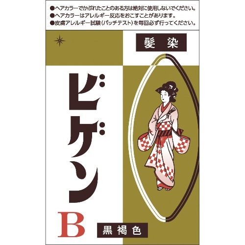 ビゲンB 自然な黒褐色