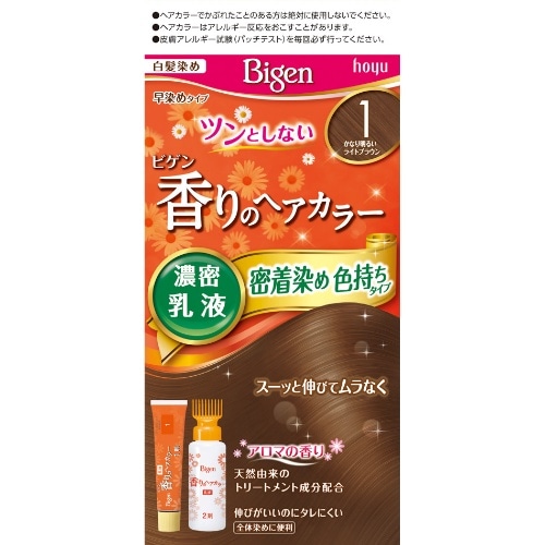 ビゲン香りのヘアカラー 乳液 1