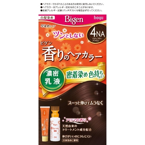 ビゲン香りのヘアカラー 乳液 4NA
