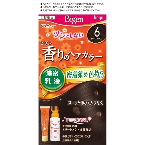 ビゲン香りのヘアカラー 乳液 6