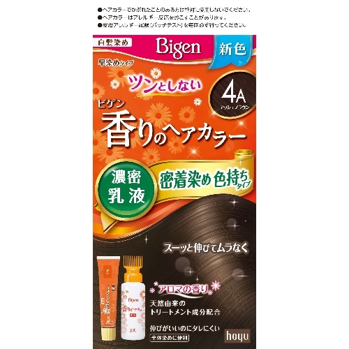 ビゲン香りのヘアカラー乳液4A