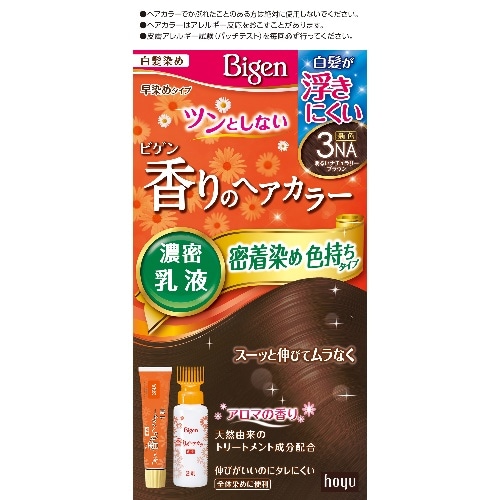 ビゲン 香りヘアカラー 乳液 3NA