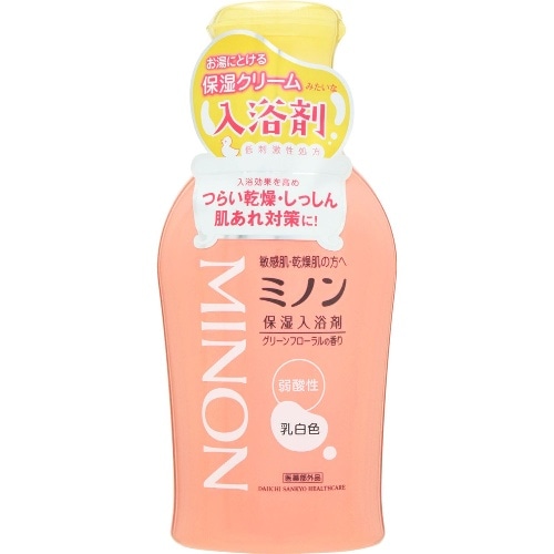 [取寄10]ミノン薬用保湿入浴剤ボトル [1個][4987107622532]