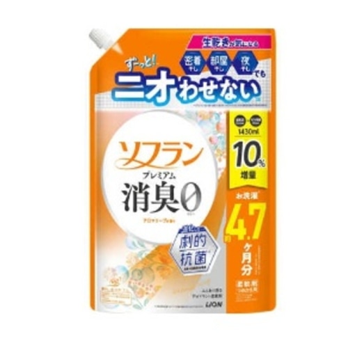 ソフラン プレミアム消臭 アロマソープ 詰替 増量 1430ml
