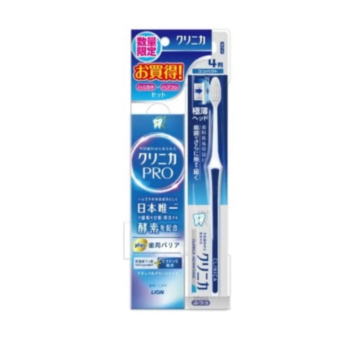 クリニカPRO 歯周バリア 95g +クリニカADハブラシ 4列コンパクト ふつう