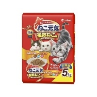 ユニ・チャーム ねこ元気複数ねこ用お魚とお肉のSPブレンド 5kg