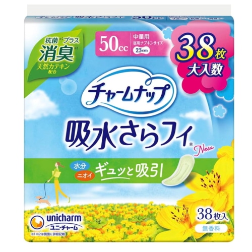 チャームナップ 中量用 消臭タイプ 38枚