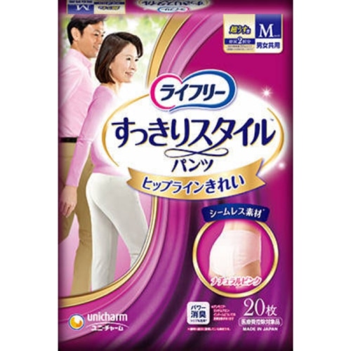 ライフリー スッキリスタイルパンツ ピンク M 20枚