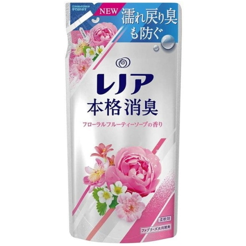 レノア 本格消臭 柔軟剤 フローラルフルーティーソープの香り 詰替(420ml)