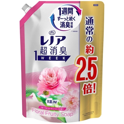 レノア超消臭1week Fフルーティー詰替特大
